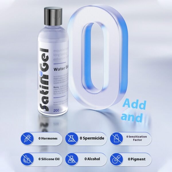 FDA 510(K) Pure Water Soluble Body Lubricant 200g Lick-Free Lubricant - Image 5