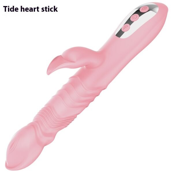 Heated & Telescoping Vibrator: Dual Action for Ultimate Pleasure & Stimulation - Image 8