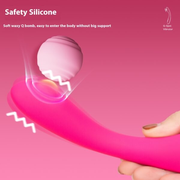 G-Spot Pulsing & Tapping Vibrator – Body-Safe Silicone & Deep Sensations - Image 4