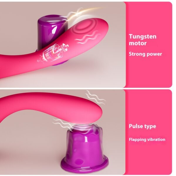 G-Spot Pulsing & Tapping Vibrator – Body-Safe Silicone & Deep Sensations - Image 2