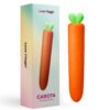 100% Body-Safe Silicone – Heated Thrusting Carrot Vibrator for Ultimate Pleasure - Image 6