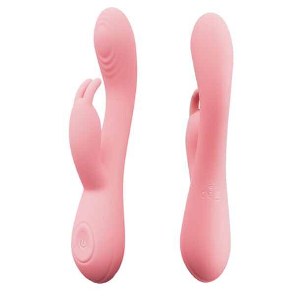 Body-Safe Silicone Vibrator – Dual Stimulation, 10 Modes & USB Charging - Image 8