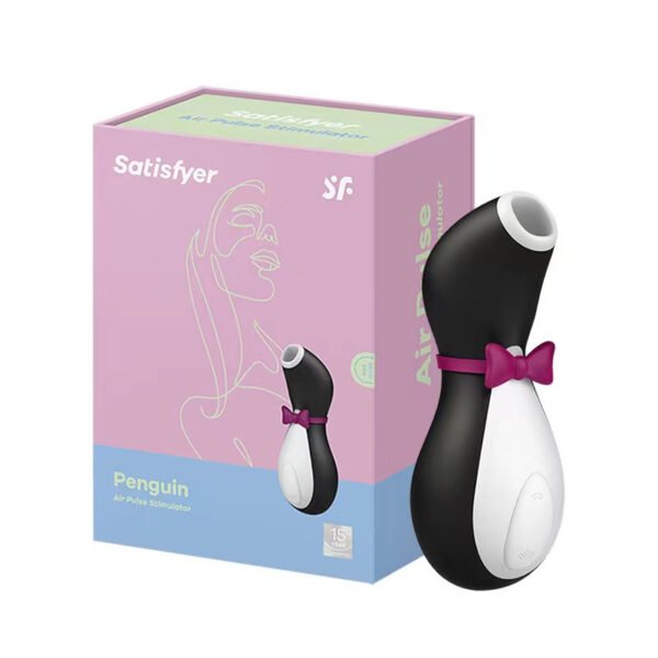 Penguin Sucker External Stimulation Masturbator Female Yin Suction Massager Flirting Vibrator Adult Sex Appliance