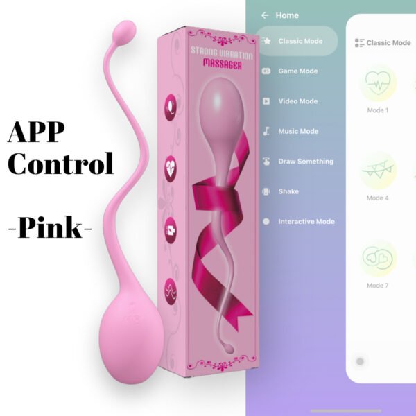 Remote Control Vibrator with APP – Wireless Smart Adult Toy for Women & Couples, USB Rechargeable, Quiet & Waterproof, Multiple Vibration Modes - Image 9