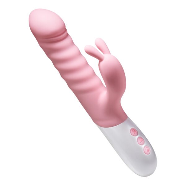 3-Speed Thrusting & Dual-Vibration Wand – Soft Silicone, Ultimate Pleasure - Image 7