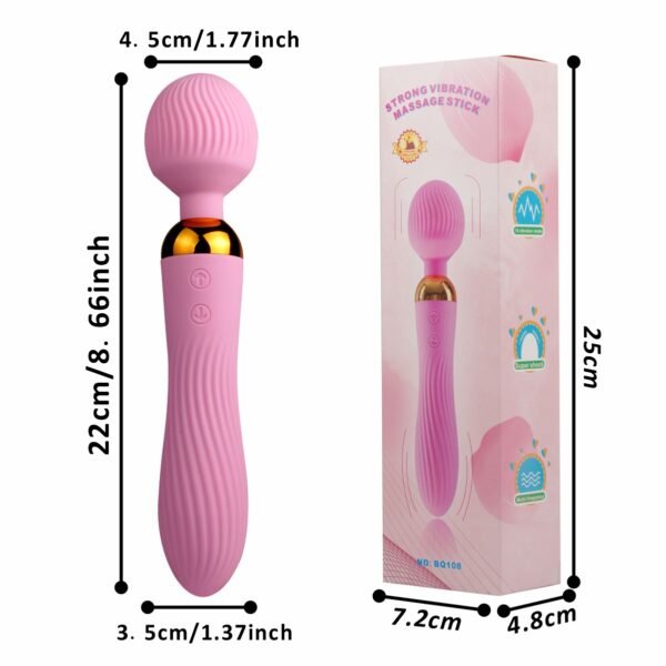 Soft Silicone, Ultra-Quiet – 18-Speed Waterproof Vibrator for Maximum Comfort - Image 4