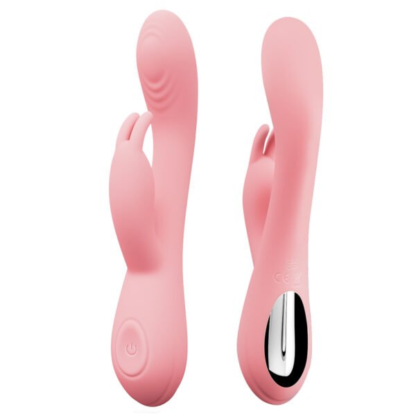 Body-Safe Silicone Vibrator – Dual Stimulation, 10 Modes & USB Charging - Image 9