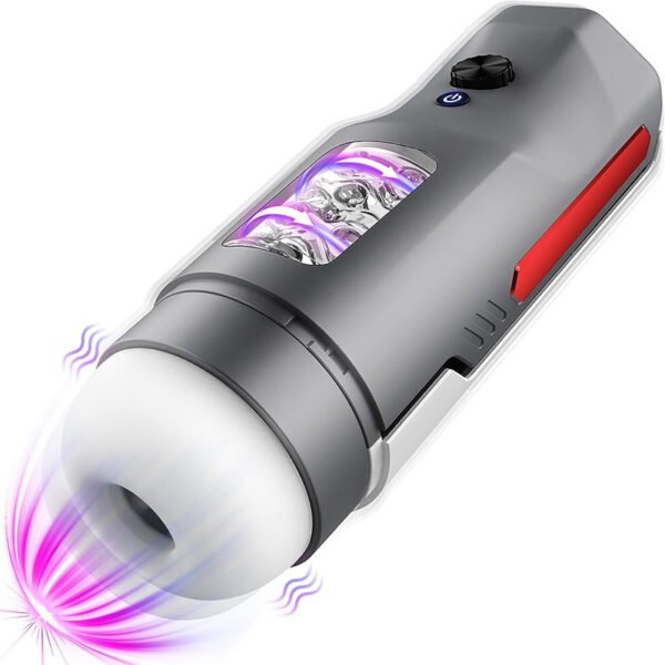 Men’s Automatic Stroker – Heated, Rotating & Thrusting Male Masturbation Cup with Powerful Suction - Image 5