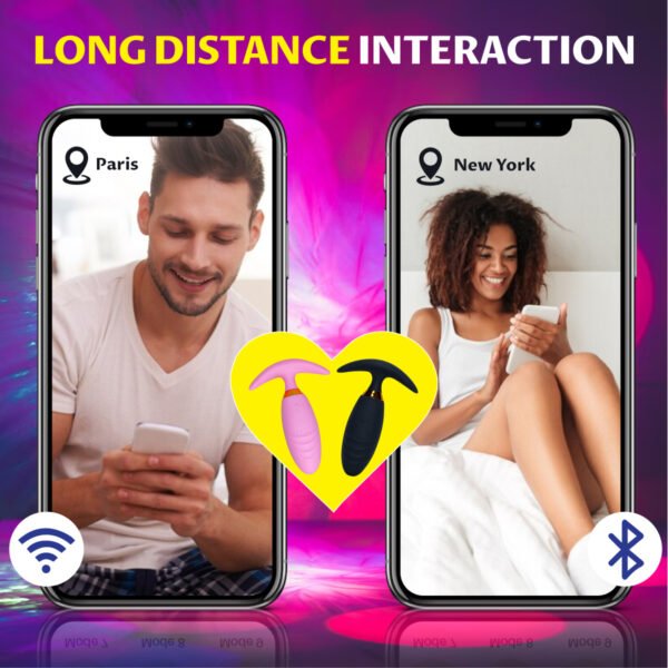 App-Enabled Unisex Vibrator – Long-Distance Waterproof & Silent – for Him & Her - Image 6