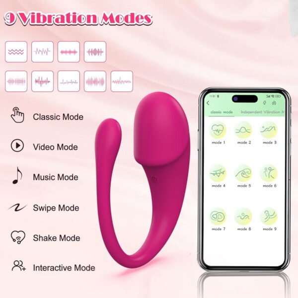 Long-Distance Love: Wireless App Vibrator for Ultimate Connection - Image 2