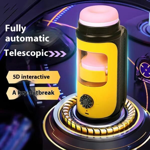 Men’s Automatic Stroker – Heated, Rotating & Thrusting Male Masturbation Cup with Powerful Suction - Image 8