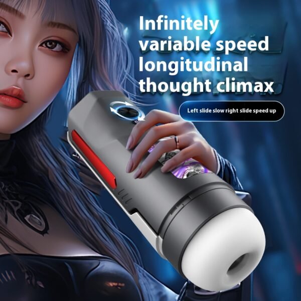 Men’s Automatic Stroker – Heated, Rotating & Thrusting Male Masturbation Cup with Powerful Suction - Image 2